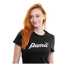 Puma Tričko černé L Ess+script