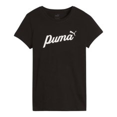 Puma Tričko černé L Ess+script