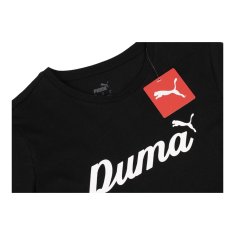 Puma Tričko černé L Ess+script