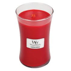 Woodwick Vonná svíčka váza Crimson Berries 609 g