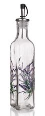 Banquet Láhev na olej/ocet 250ml LAVENDER skl., nálevka plastová