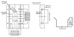 Hikvision držák pro kameru DS-1476ZJ-SUS/ kompatibilní s kamerami serie D6xx