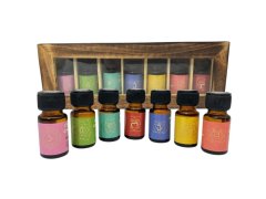 Arôme Chakra vonný olej - 10 ml, sada 7 ks