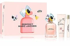 Marc Jacobs Perfect - EDP 100 ml + tělové mléko 75 ml + EDP 10 ml