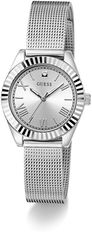 Guess Ladies Silver Tone Analog Watch s diamantem GW0842L1