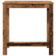 Vidaxl Barový stůl old wood 102 x 50 x 103,5 cm kompozitní dřevo