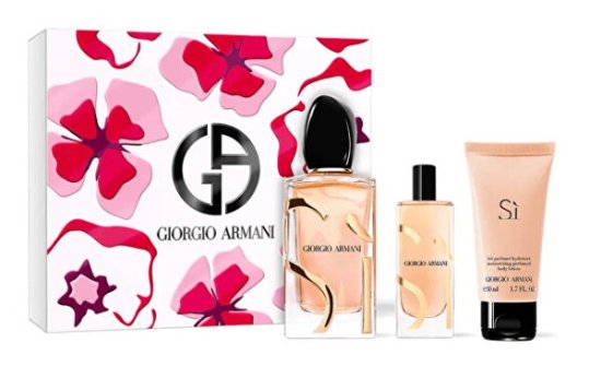 Giorgio Armani Sì - EDP 100 ml + tělové mléko 50 ml + EDP 15 ml (new design)