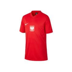 Nike Tričko červené XS JR Polska Breathe Football