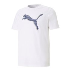 Puma Tričko na trenínk bílé XL Modern Sports Logo Tee