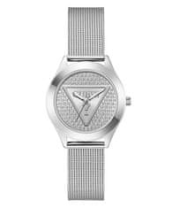 Guess Ladies Silver Tone Analog Watch GW0835L1