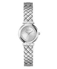 Guess Ladies Silver Tone Analog Watch GW0839L4