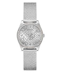 Guess Ladies Silver Tone Analog Watch GW0748L1