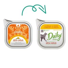 Almo Nature Daily Menu cat van. kuře 100g