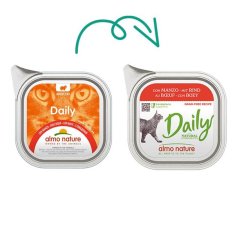 Almo Nature Daily Menu cat van. hovězí 100g