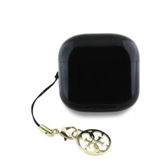 Guess Bezdrátová sluchátka Classic Logo Charm TWS Black