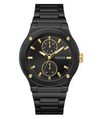 Guess Mens Black Multi-function Watch GW0795G3