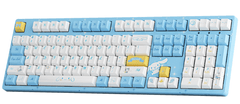 AKKO KB Akko 3108V2 Cinnamoroll, herní, Akko CS Sakura, modrá/bílá, US