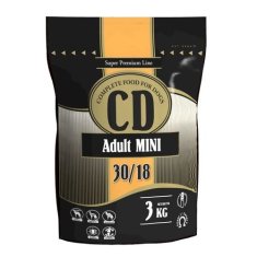 DELIKAN CD Adult Mini 30/18 3kg Kompletní superprémiové krmivo pro psy malých plemen