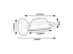 Rabalux  ODISS LED nástěnné svítidlo 71048