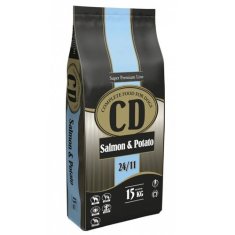 DELIKAN CD Salmon and Potato 24/11 15kg Kompletní superprémiové krmivo s lososem a bramborou vhodné pro psy středních a velkých plemen