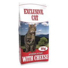 DELIKAN EXCLUSIVE CAT Cheese 10kg Krmivo pro vnější a vnitřní kočky s příchutí sýra