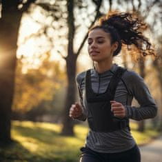 MG Running Vest reflexní běžecká vesta, černá