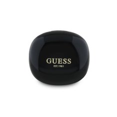 Guess Bezdrátová sluchátka Glossy Classic Logo TWS Black