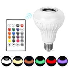 APT BLUETOOTH REPRODUKTOR V DESIGNU LED ŽÁROVKY RGB