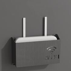 APT POLIČOVÝ DRŽÁK PRO WIFI ROUTER ČERNÝ