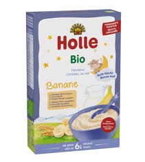 Holle Bio Banánová mléčná kaše 250g