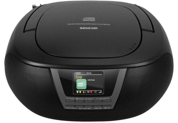  klasický radiopřijímač sencor SPT 6200DB fajn zvuk stereo reproduktor USB port aux in bluetooth fm pll tuner