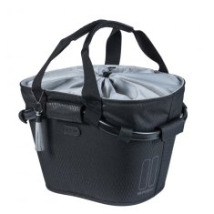 Basil brašna Carry Classic Carry na řidítka černo/šedá 15L