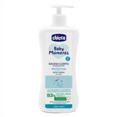 Chicco Šampon na tělo s dávkovačem Baby Moments Protection 93% přírodních složek 750 ml