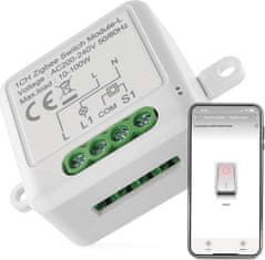 Emos GoSmart modul spínací IP-2103SZ, ZigBee, 1-kanálový (nevyžaduje N vodič)