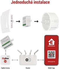 Emos GoSmart modul spínací IP-2102SZ, ZigBee, 2-kanálový