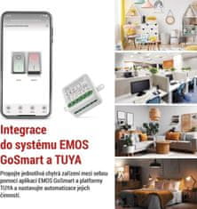 Emos GoSmart modul spínací IP-2102SZ, ZigBee, 2-kanálový