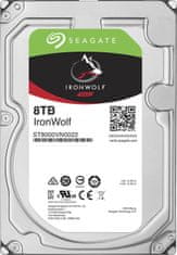 Seagate HDD IronWolf NAS 3.5" 8TB - 7200rpm/SATA-III/256MB