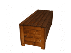 TopKing Zahradní box na hračky 120x48x46 cm