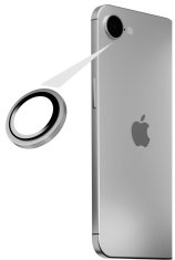 FIXED Ochranná skla čoček fotoaparátů Camera Glass pro Apple iPhone 16e, space gray, FIXGC2-1404-GR