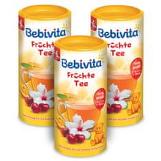 Bebivita Ovocný čaj-instantní, 3 × 200g