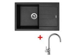 Sinks AMANDA 780 Granblack + Vitalia