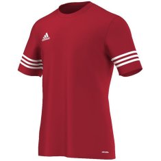 Adidas Tričko vínově červené S Entrada 14