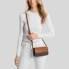 Michael Kors Dámská crossbody kabelka 35F4GTVC1B BROWN