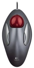 Logitech TrackMan Marble, stříbrná (910-000808)