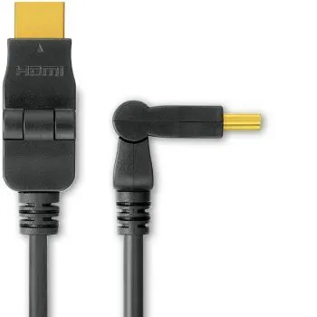 PremiumCord HDMI kabel 1.3, M/M, 15 m, otočný