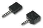 PremiumCord Adaptér 2x3.5mm Jack, M/F