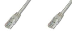 PremiumCord kabel UTP RJ45, kat.6e, 0.5m, šedý