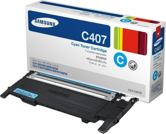 Samsung toner CLT-C4072, azurový