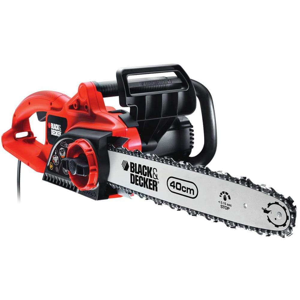 Electric chain saw CS1835 / 1800 W / 35 cm, Black+Decker - Sabre Saws