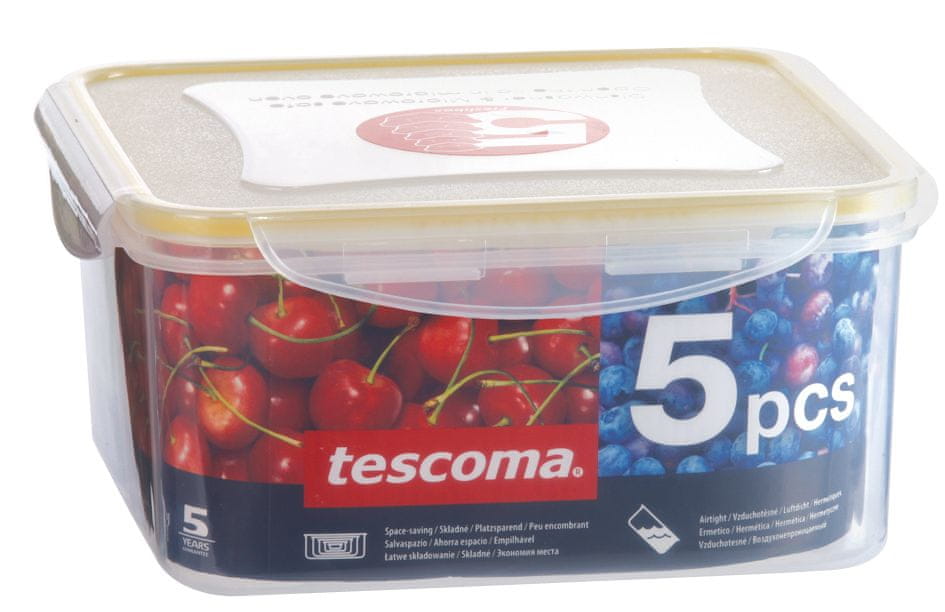 Tescoma Dóza FRESHBOX 5ks, čtvercová (892044)